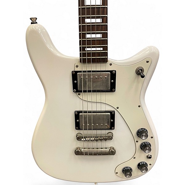 Used Epiphone Wilshire Alpine White Solid Body Electric Guitar