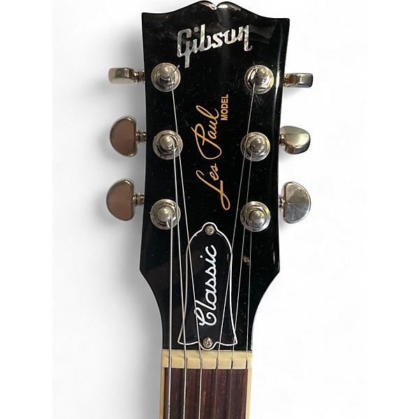 Used Gibson Les Paul Classic Honey Burst Solid Body Electric Guitar