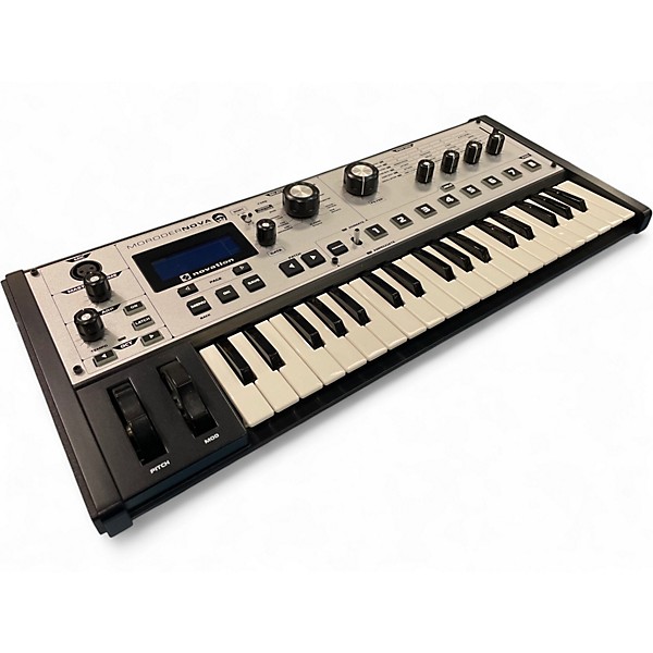 Used Novation Morodernova 37-Key 18-Voice Synthesizer Synthesizer