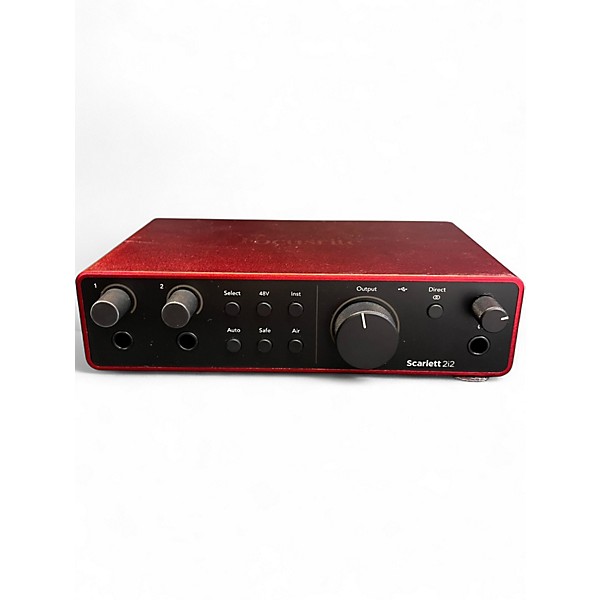 Used Focusrite Scarlett 2i2 gen 4 Audio Interface