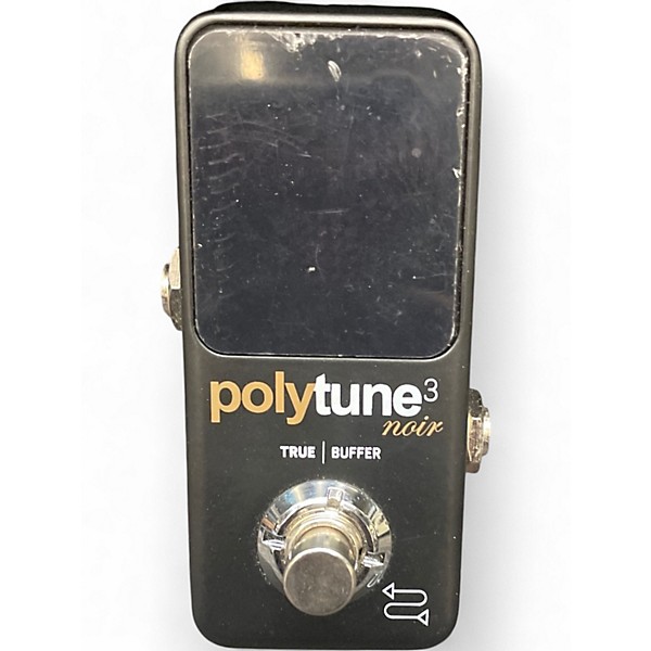 Used TC Electronic Polytune Noir Mini 3 Tuner Tuner Pedal