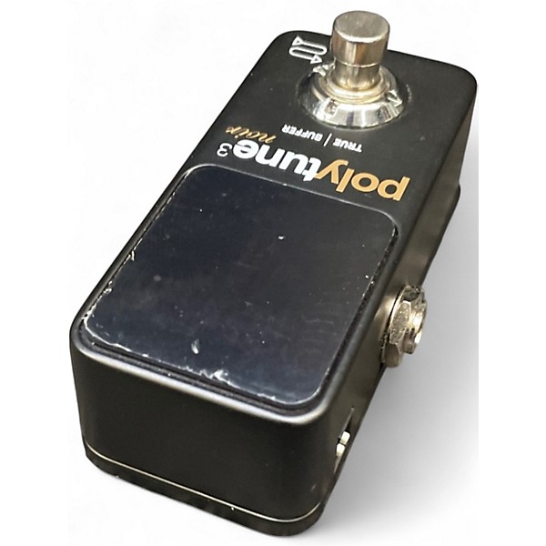 Used TC Electronic Polytune Noir Mini 3 Tuner Tuner Pedal