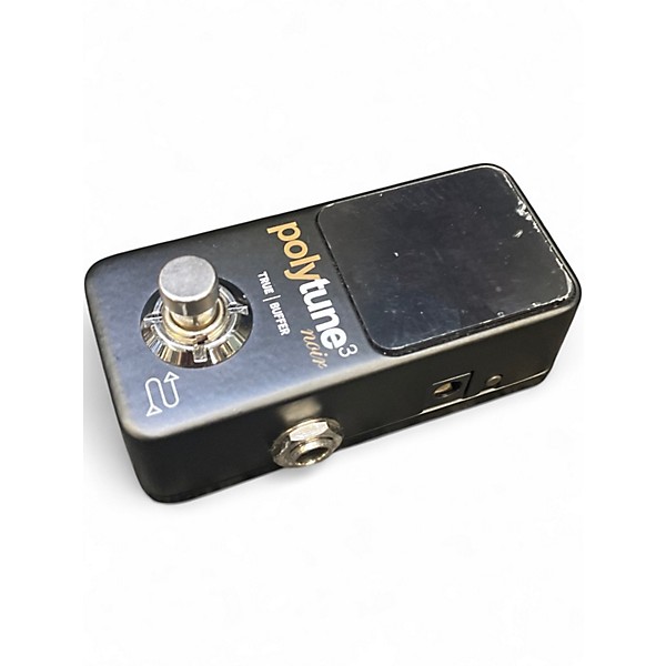 Used TC Electronic Polytune Noir Mini 3 Tuner Tuner Pedal
