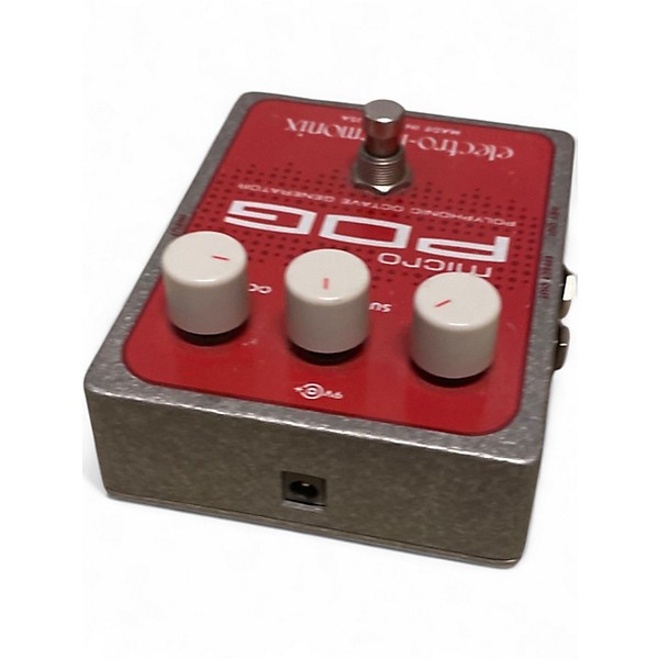 Used Electro-Harmonix Micro Pog Polyphonic Octave Generator Effect Pedal