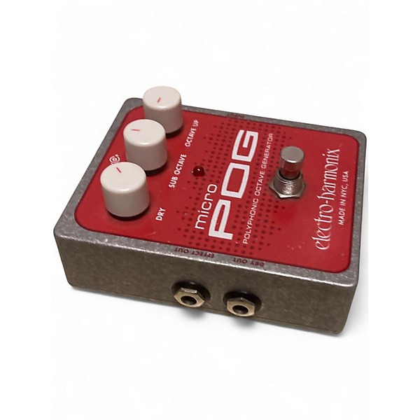 Used Electro-Harmonix Micro Pog Polyphonic Octave Generator Effect Pedal