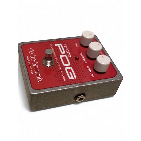 Used Electro-Harmonix Micro Pog Polyphonic Octave Generator Effect Pedal