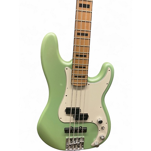 Used Fender FSR Precison Special Active Bass Seafoam Pearl Electric Bass Guitar