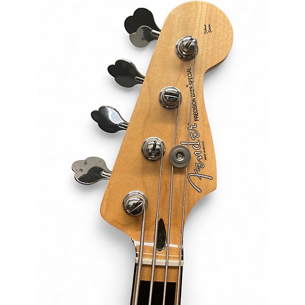 Used Fender FSR Precison Special Active Bass Seafoam Pearl Electric Bass Guitar