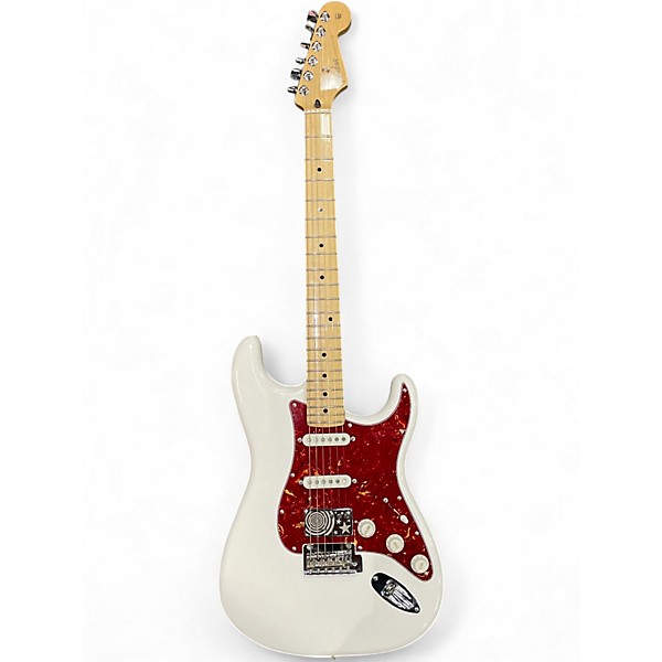 Used Fender STRATOCASER WHITE Solid Body Electric Guitar