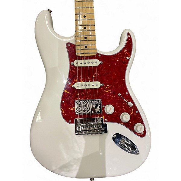 Used Fender STRATOCASER WHITE Solid Body Electric Guitar