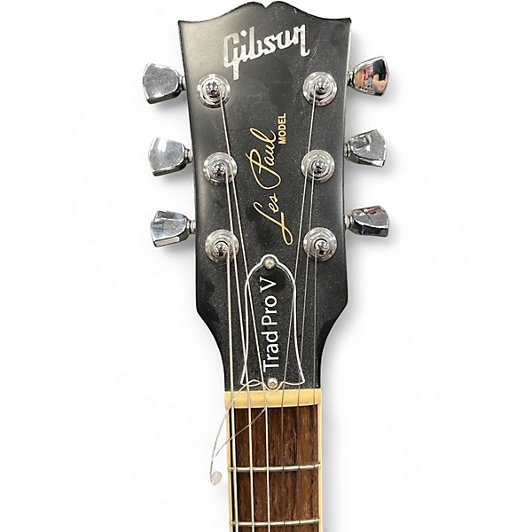 Used Gibson TRAD PRO V BLACK Solid Body Electric Guitar