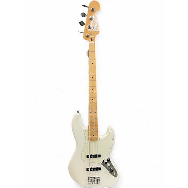 Used 2023 Fender jazz bass Olympic White Electric Bass Guitar
