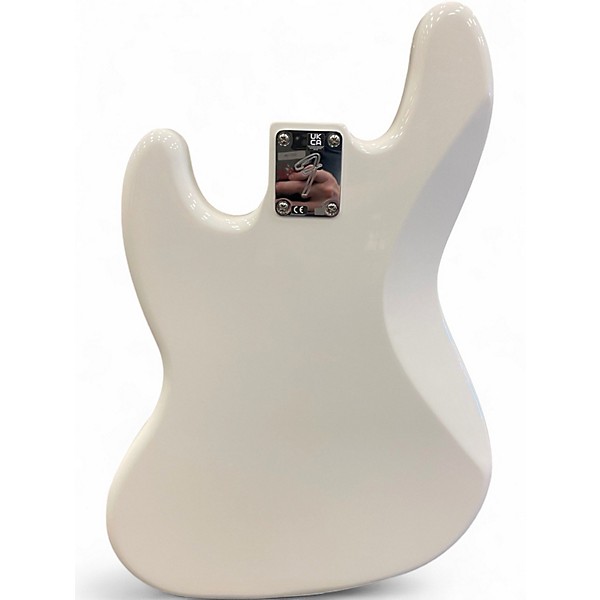 Used 2023 Fender jazz bass Olympic White Electric Bass Guitar