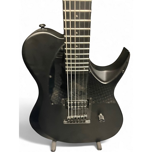 Used Solar Guitars TB4.61C Black Solid Body Electric Guitar