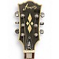 Used Firefly ELITE LP STYLE Trans Black Solid Body Electric Guitar