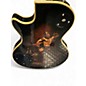 Used Firefly ELITE LP STYLE Trans Black Solid Body Electric Guitar