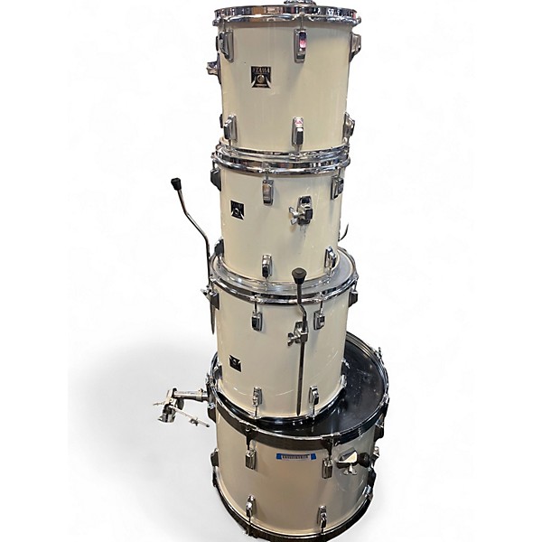 Used TAMA 4 Piece Swingstar shell pack Alpine White Drum Kit