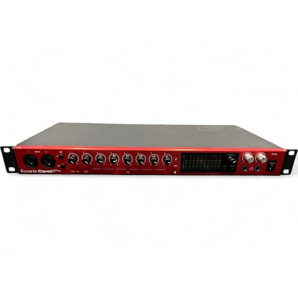 Used Focusrite Clarett 8Pre Thunderbolt Audio Interface