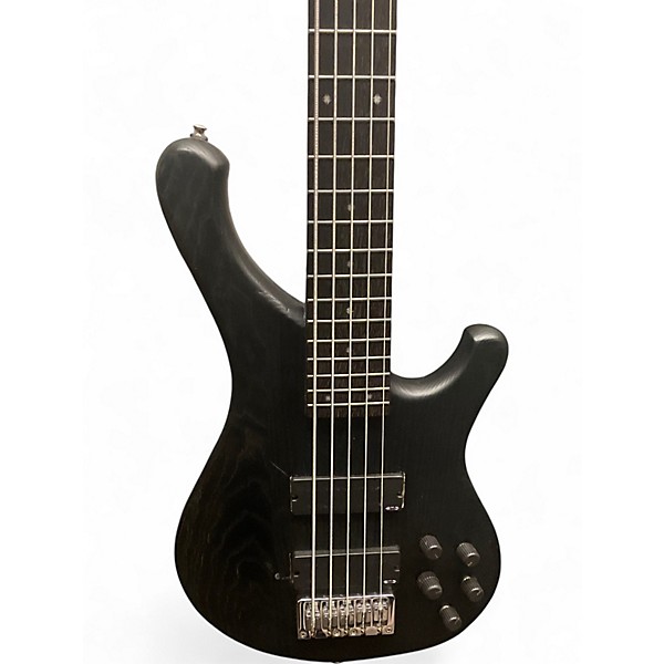 Used Legator Helio 5 Satin Black Electric Bass Guitar