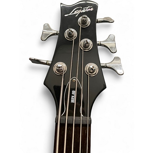 Used Legator Helio 5 Satin Black Electric Bass Guitar