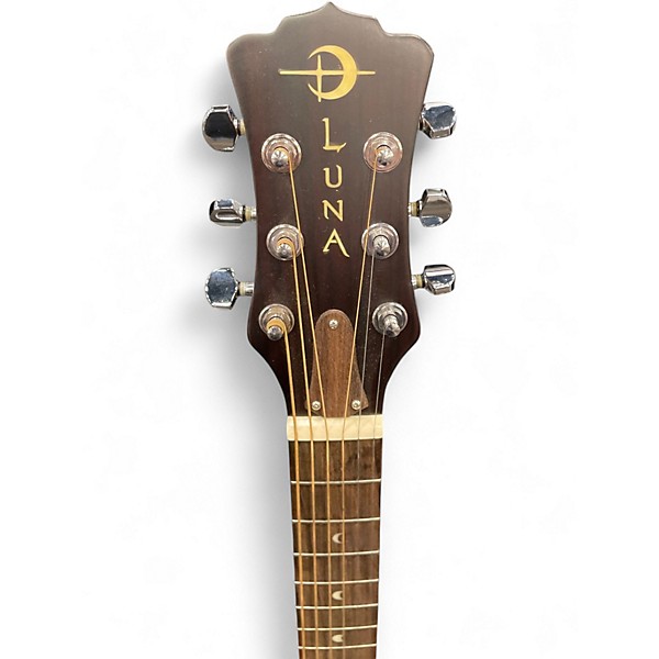 Used Luna SAFARI TRINITY Natural Acoustic Guitar