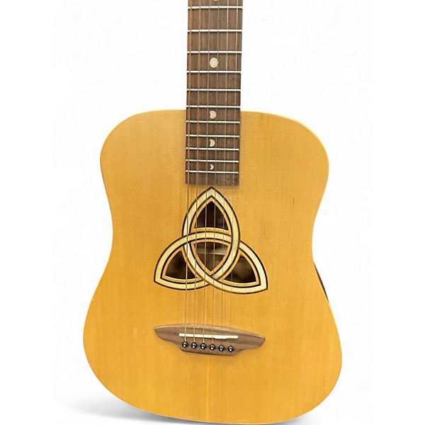 Used Luna SAFARI TRINITY Natural Acoustic Guitar