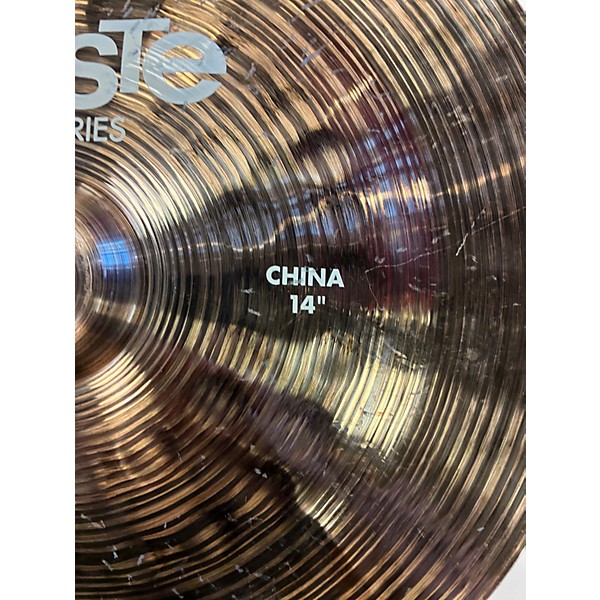 Used Paiste 14in 900 SERIES CHINA Cymbal