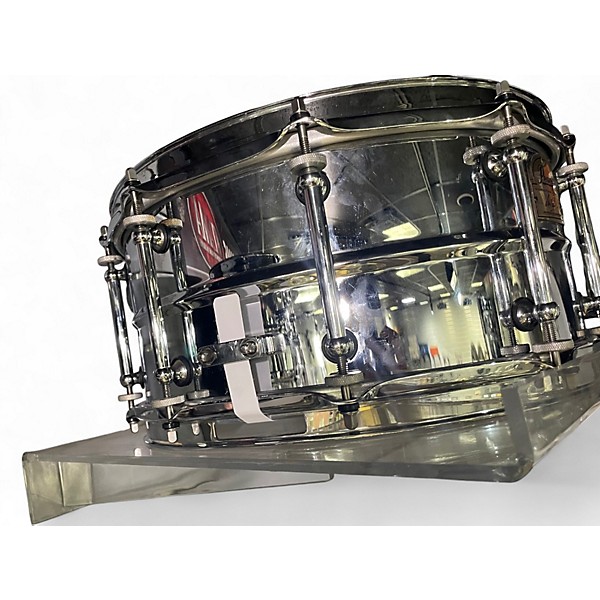 Used Pearl 6.5X14 Ian Paice Signature Snare Chrome Drum