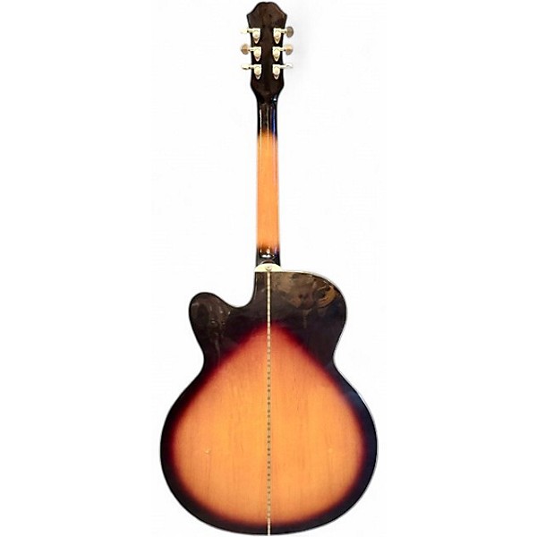 Used 2010s Epiphone EJ200CE sunburst Acoustic Electric Guitar