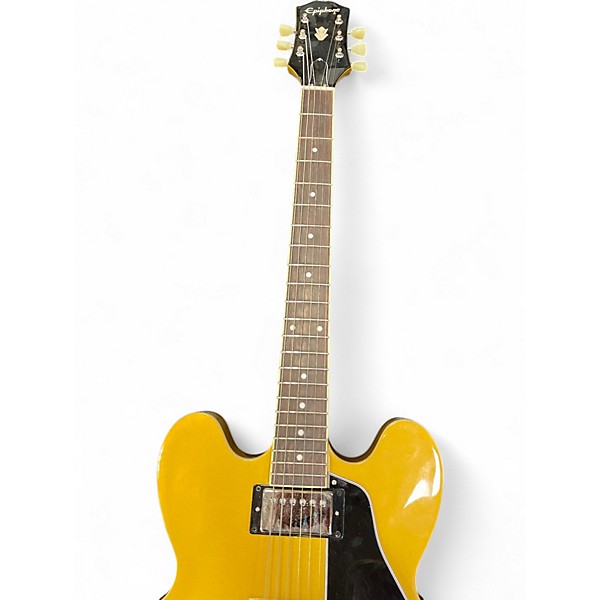Used Epiphone ESS-335 Gold Hollow Body Electric Guitar