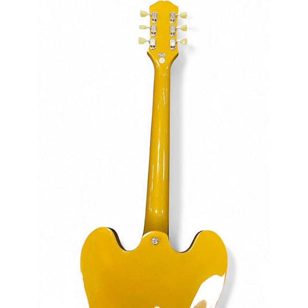 Used Epiphone ESS-335 Gold Hollow Body Electric Guitar