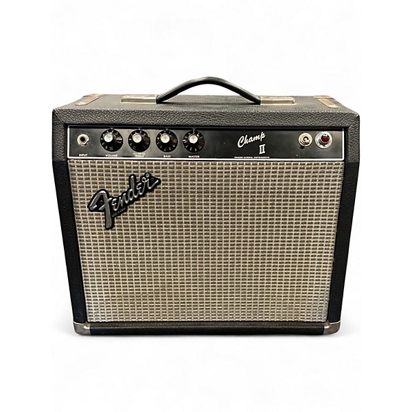 Vintage 1980s Fender CHAMP II Tube Guitar Combo Amp