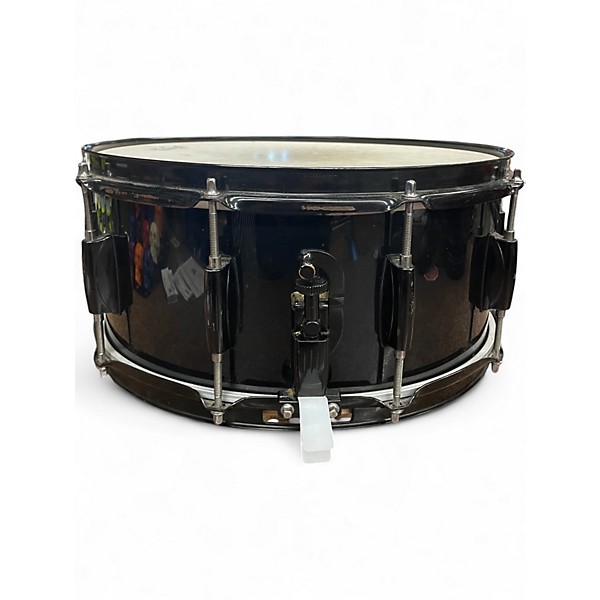 Used Gretsch Drums 6.5X14 Full Range Snare Black Drum