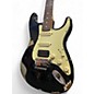 Used Fender Custom Shop Stratocaster Hi Relic Black Solid Body Electric Guitar