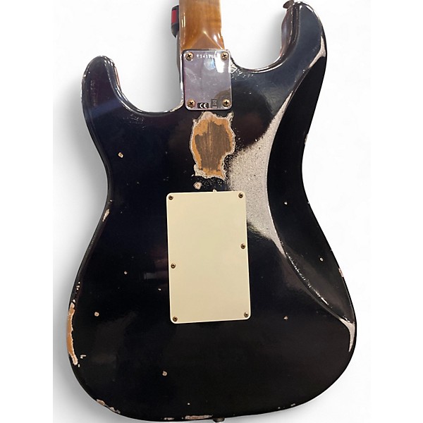 Used Fender Custom Shop Stratocaster Hi Relic Black Solid Body Electric Guitar