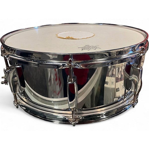 Used Peace 14in Steel Snare Chrome Drum