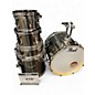 Used Pearl 5 Piece Export Chrome Silver Drum Kit thumbnail
