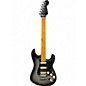 Used Fender American Ultra Luxe Stratocaster HSS FR Silverburst Solid Body Electric Guitar thumbnail