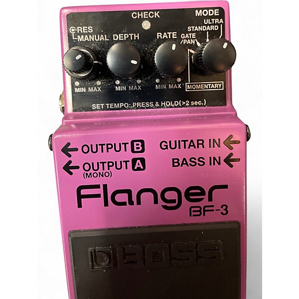 Used BOSS BF3 Flanger Effect Pedal