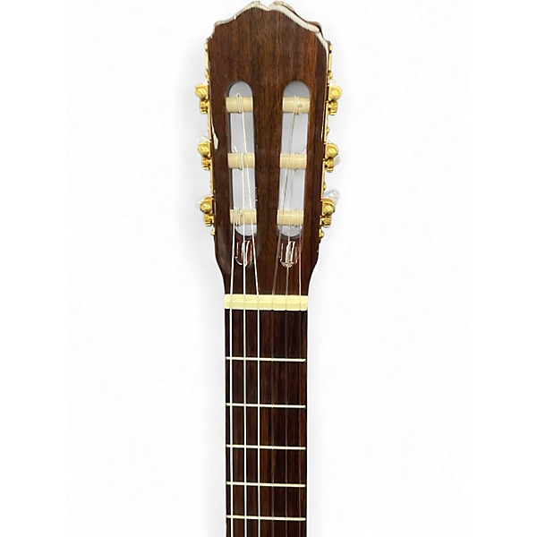 Used Takamine EG128SC Natural Classical Acoustic Electric Guitar
