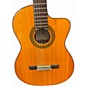 Used Takamine EG128SC Natural Classical Acoustic Electric Guitar
