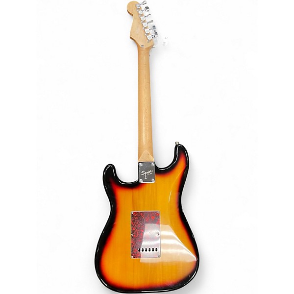 Used Squier Standard Stratocaster 2 Color Sunburst Solid Body Electric Guitar