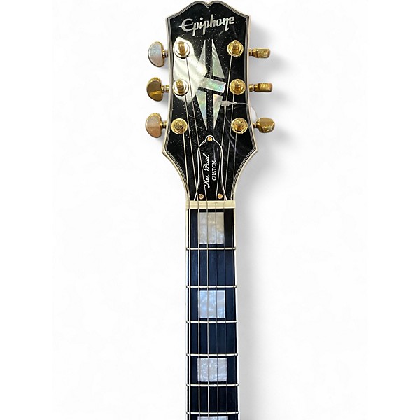 Used Epiphone Les Paul Custom Sunrise Tea Burst Solid Body Electric Guitar
