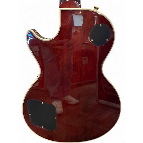 Used Epiphone Les Paul Custom Sunrise Tea Burst Solid Body Electric Guitar