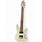 Used Schecter Guitar Research Demon 7 String White Solid Body Electric Guitar thumbnail
