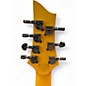 Used Schecter Guitar Research Demon 7 String White Solid Body Electric Guitar