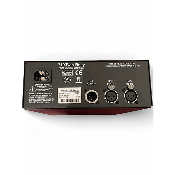 Used Universal Audio 710TF Microphone Preamp