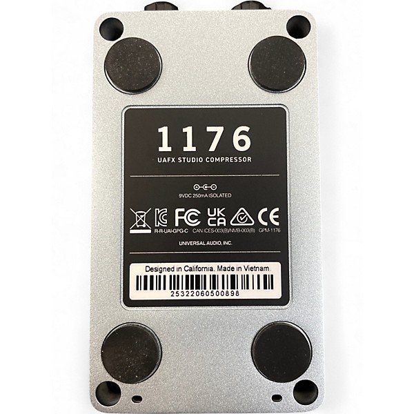 Used Universal Audio 1176 UAFX STUDIO COMPRESSOR Effect Pedal