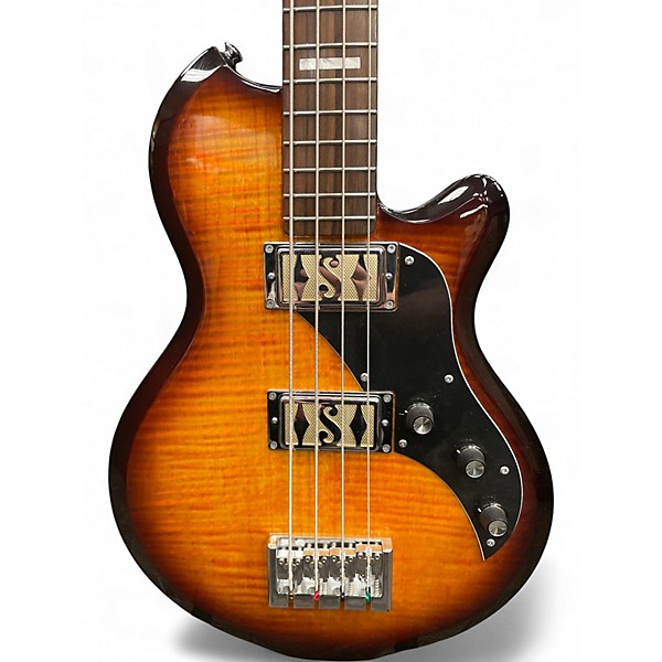 Used Supro 2042TS HUNTINGTON II Tobacco Sunburst Electric Bass Guitar