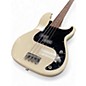 Used Squier Affinity Precision Bass White Electric Bass Guitar